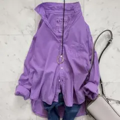 美品✨EILEENモデル　フランク&アイリーン　コットンボイル　ゆったり　希少S