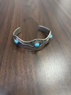vintage ナバホ族 ターコイズブレスレット インディアンジュエリー