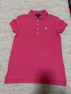 未使用♪ Polo Ralph Lauren ピンク ポロシャツ M 8-10