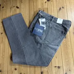 新品未使用　PSスティックジーンズ　グレー　Ｌ　PLST