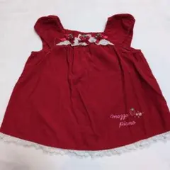 メゾピアノ　チュニック　ジャンパースカート　サイズ90