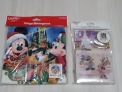 ディズニー　クリスマス　タオル　メモ