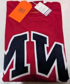 ジャクソンマティス×BAYFLOW チームプリント5分袖Tシャツ 赤レッズ L