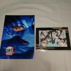 鬼滅の刃 来場者特典 映画 ビジュアルブック カードスタンド 2点セット