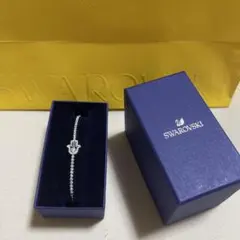 fire.6様用）SWAROVSKI ブレスレット クリスタル シルバー - メルカリ