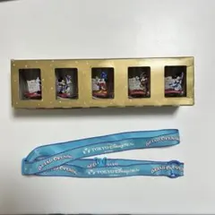 【新品】東京ディズニーランド20周年限ショットグラス5個おまけ付き