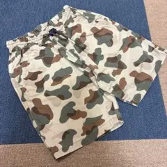 BREEZE 迷彩柄 ハーフパンツ 110サイズ