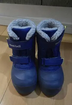 mont-bell 子ども用スノーブーツ 青