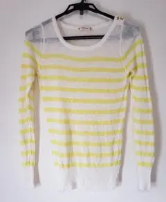 CIAOPANIC TYPY(チャオパニックティピー)シースルーニットトップス