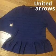 ペプラムニット ニット