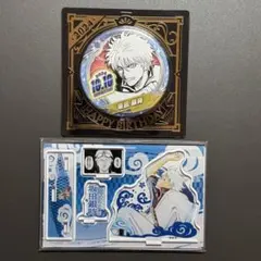 銀魂 坂田銀時 銀さん バースデイ缶バッジ 名場面ジオラマフィギュア 2024