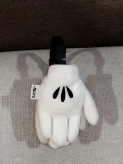 ミッキー　イヤーマフ　耳あて　東京ディズニーリゾート　手型　グローブ　ホワイト