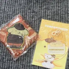 サンリオ　ポムポムプリン☆お守り風アクリルキーホルダー　マルチケース