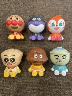 おっきなアンパンマンマスコット6体　ガチャガチャ