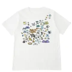 新品未開封 ポケモンセンター 逃 Tシャツ Lサイズ メタモン ピカチュウ 