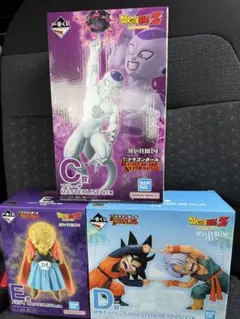 ドラゴンボール一番くじ　C賞　D賞　E賞 3体セット