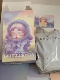 スカルパンダ ぬいぐるみ POPMART ポップマート Teakwood