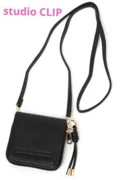 studio CLIP ストラップ付き折り財布