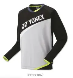 YONEX ライトトレーナー フィットスタイル Oサイズ　ブラック