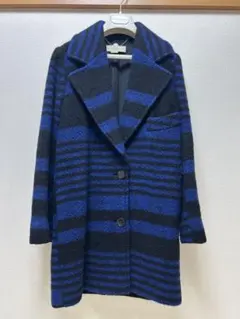 STELLA JEAN 赤 ストライプコート 36 ステラジーン - メルカリ