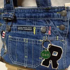 No.292トートバッグ（Ｒ）デニムリメイク　ハンドメイドバッグ