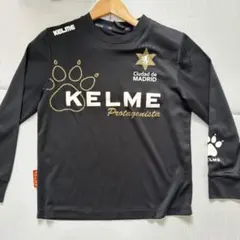 KELME 長袖プラクティスシャツ ブラック XSサイズ