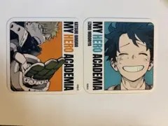 僕のヒーローアカデミア　原画展　アートコースター　爆豪勝己　緑谷出久