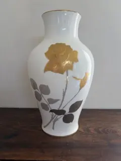 大倉陶園 OKURA CHINA 八角 花瓶 ミモザ - メルカリ