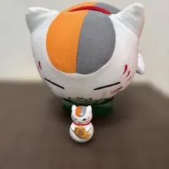 夏目友人帳　一番くじニャンコ先生は食いしんぼうぬいぐるみ&起き上がり小法師セット