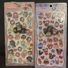 【正規品】プチドロップステッカー　ディズニー　プリンセス　カップケーキ　スイーツ
