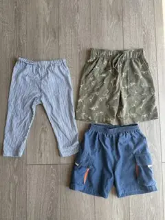 キッズ ハーフパンツ 3点セット
