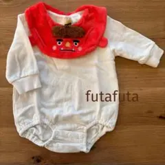 futafuta 赤鬼ロンパース 節分 70