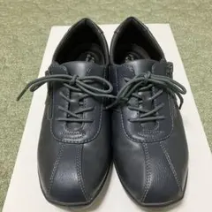 ムーンスター イブ EVE 195 コンフォートシューズ　23.5cm 4E濃紺