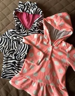 カーターズ　フリースパーカー　2点　セット　80〜90