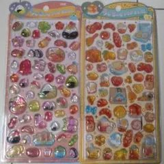 国内正規品　うるちゅるポップシール　おにぎりパン　2枚セットのサムネイル