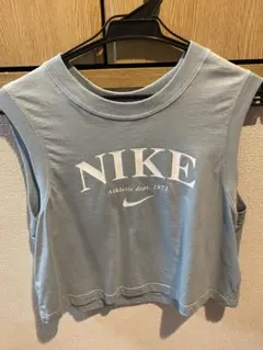NIKE ノースリーブTシャツ S ライトブルー