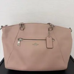 COACH ハンドバッグ ピンク レザーのサムネイル
