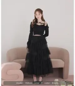 新品タグ付き】M me eme Candy sleeve tulle tops - メルカリ