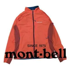 mont-bell アウトドアジャケット オレンジ レディースM