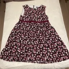 BeBe 花柄ワンピース 140