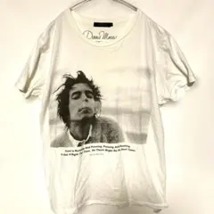 SLICK デニスモリス フォトTシャツ サイズ1 S相当 古着 白 スリックのサムネイル