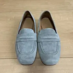 UGGグレー スエード ローファー