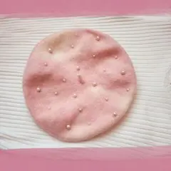 送料￥０♡パール付き ,プリンセスベレー帽