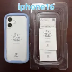 iFace アイフェイス iphone16ケース ペールブルー スマホケース新品