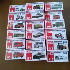 トミカ まとめ売り 15台セット - メルカリ
