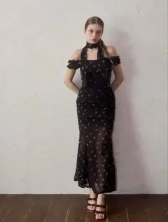 yilon 新品popupワンピースRIBBON FEMME KNIT ブルー - メルカリ