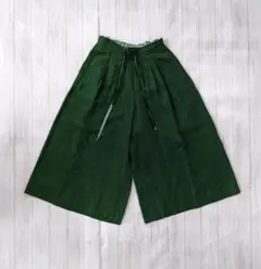 極美品✨パラスパレス PALLAS PALACE リネン100 ガウチョパンツ - メルカリ