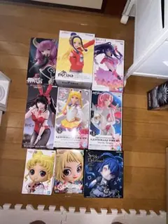 アニメキャラクター 女の子 フィギュアセット　9体セット
