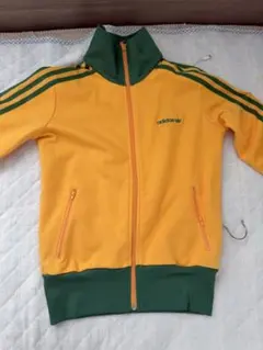 adidas トラックジャケット イエロー グリーン Mのサムネイル
