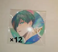 ブルーロック キャンバス 箔押しトレーディング缶バッジ 糸師凛